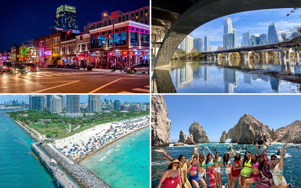 Four Best Bachelorette Party Destinations for an Unforgettable Girls' Weekend